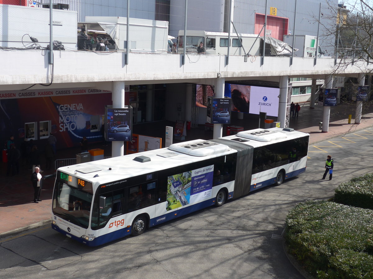 (169'141) - TPG Gen�ve - Nr. 1132/GE 960'882 - Mercedes am 7. M�rz 2016 in Gen�ve, Palexpo