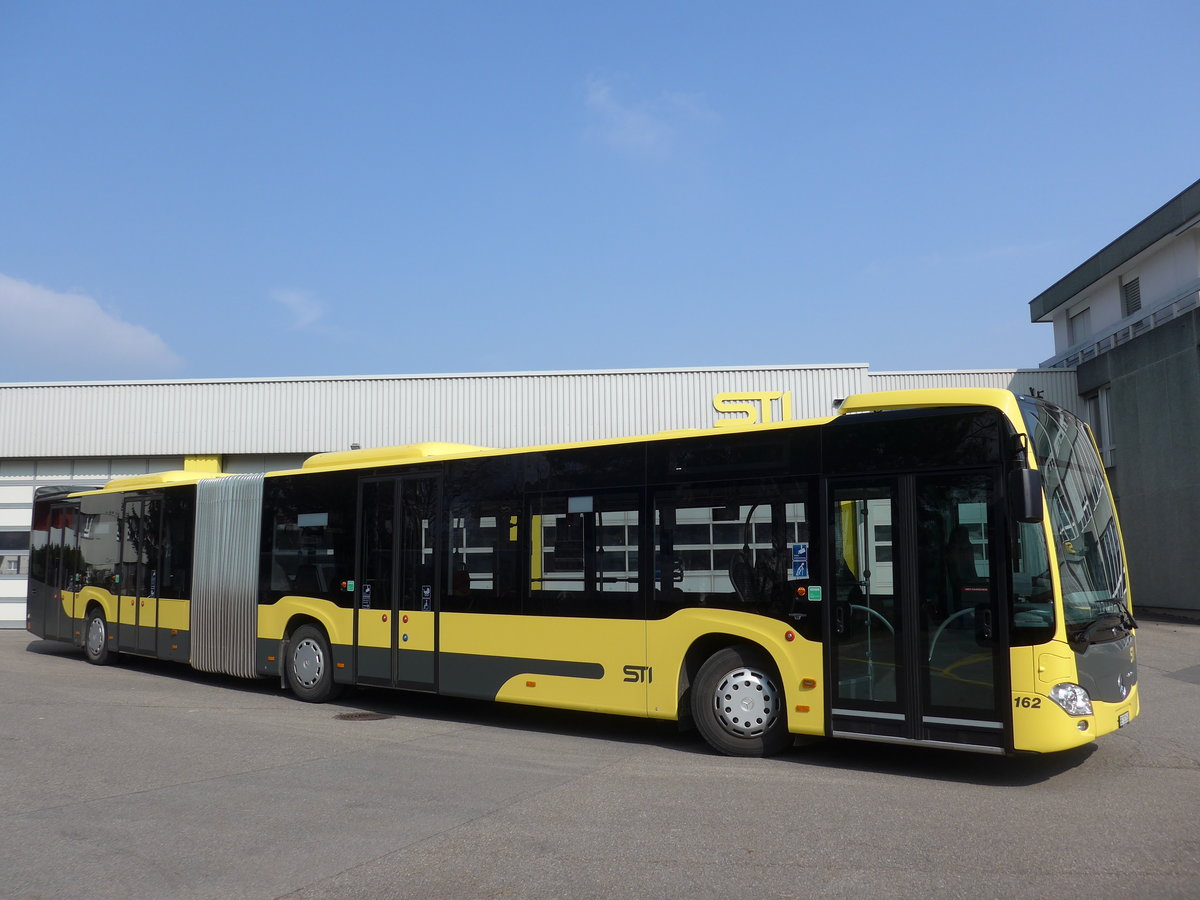 (169'223) - STI Thun - Nr. 162/BE 752'162 - Mercedes am 11. M�rz 2016 in Thun, Garage