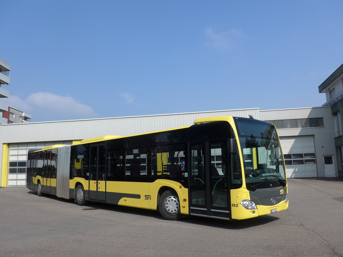 (169'224) - STI Thun - Nr. 162/BE 752'162 - Mercedes am 11. M�rz 2016 in Thun, Garage