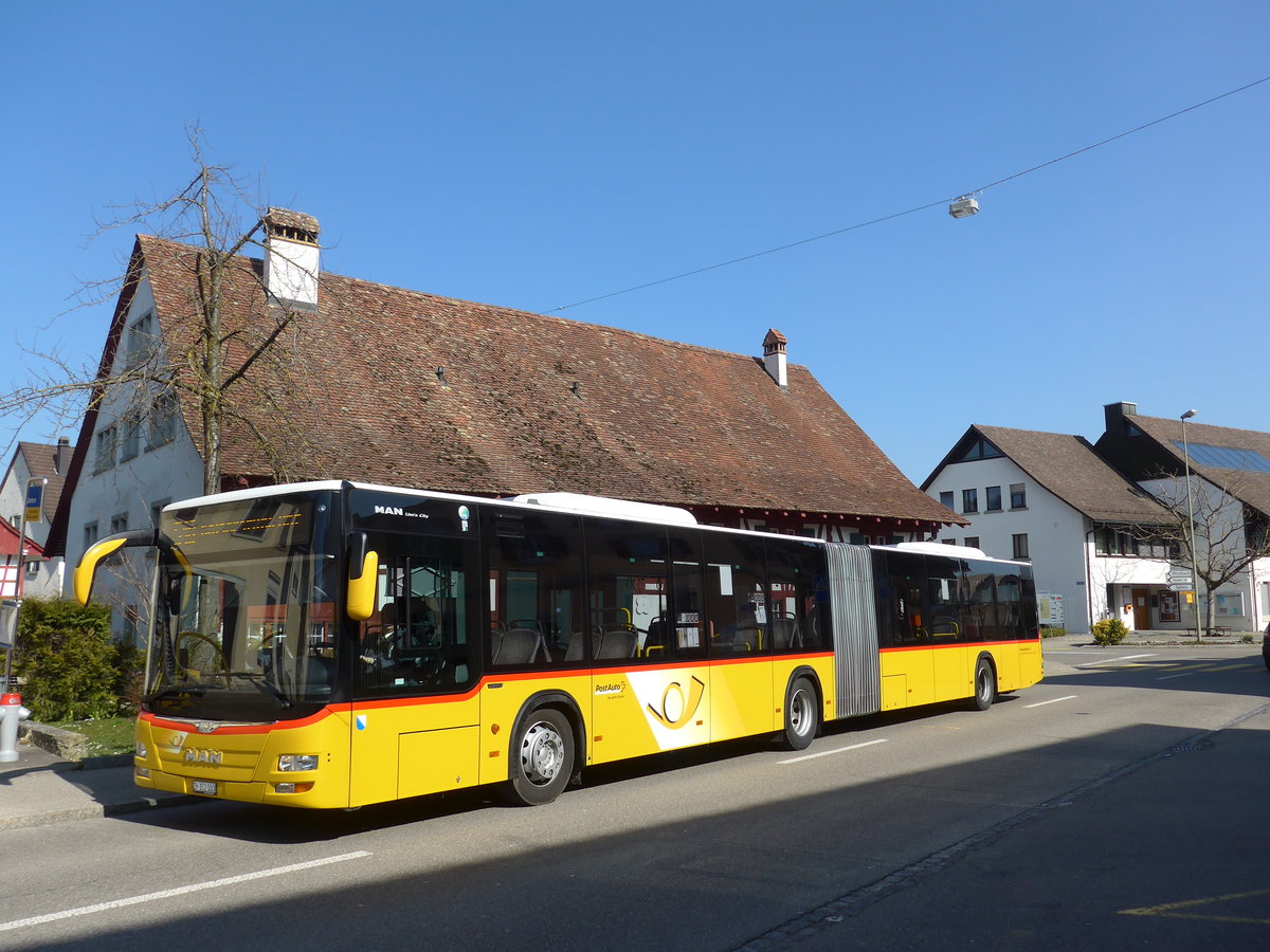 (169'335) - ASN Stadel - Nr. 310/ZH 352'380 - MAN am 19. M�rz 2016 in Stadel, Zentrum
