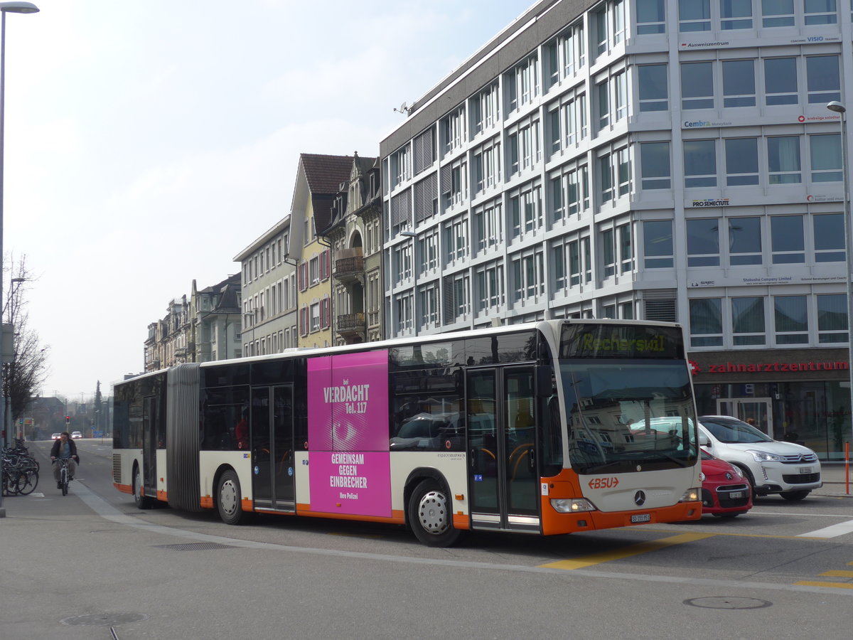 (169'403) - BSU Solothurn - Nr. 51/SO 155'951 - Mercedes am 21. M�rz 2016 beim Hauptbahnhof Solothurn