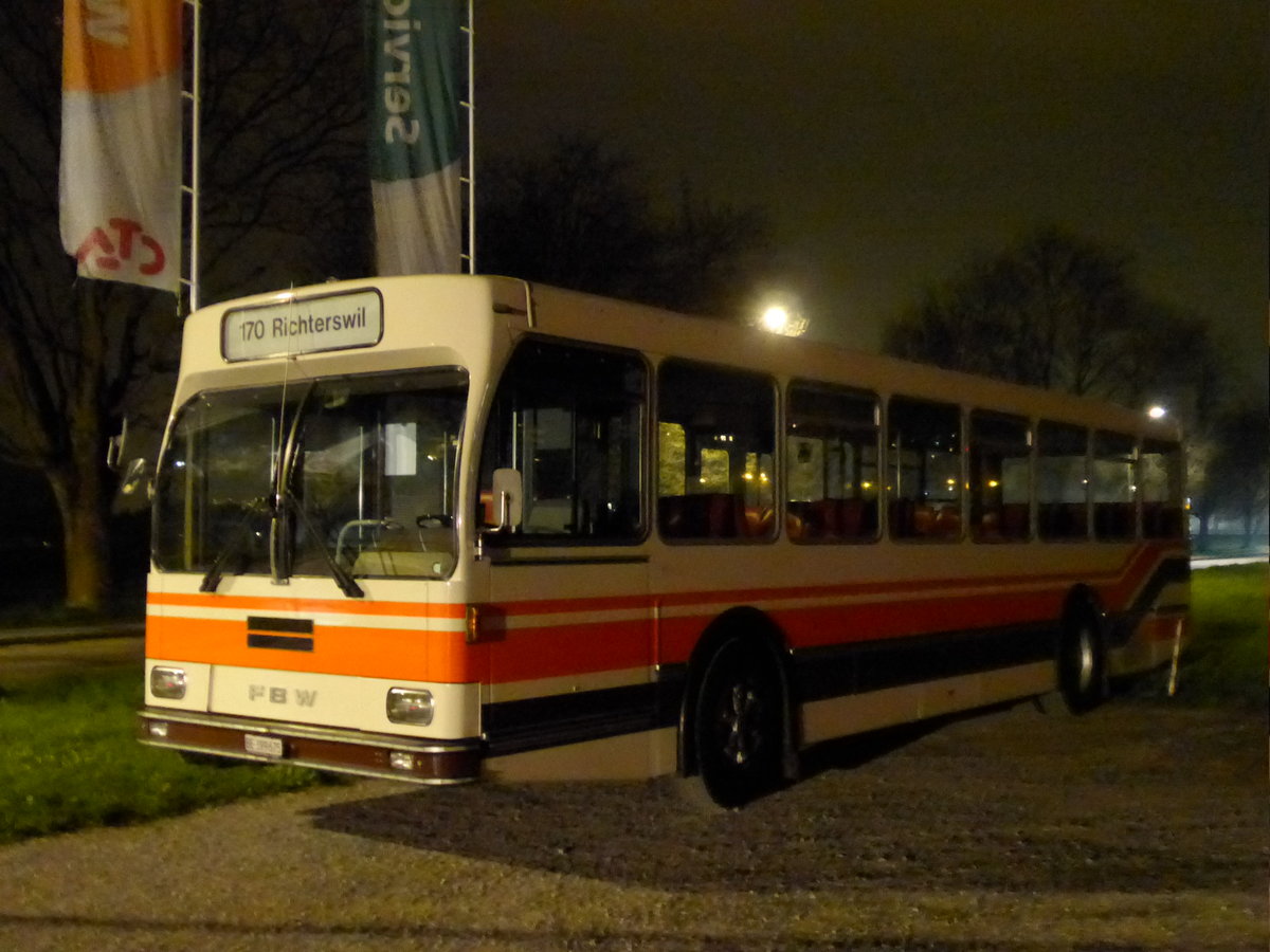 (169'720) - Wegm�ller, M�nsingen - BE 399'675 - FBW/R&J (ex Bamert, Wollerau) am 2. April 2016 in M�nsingen, CTA