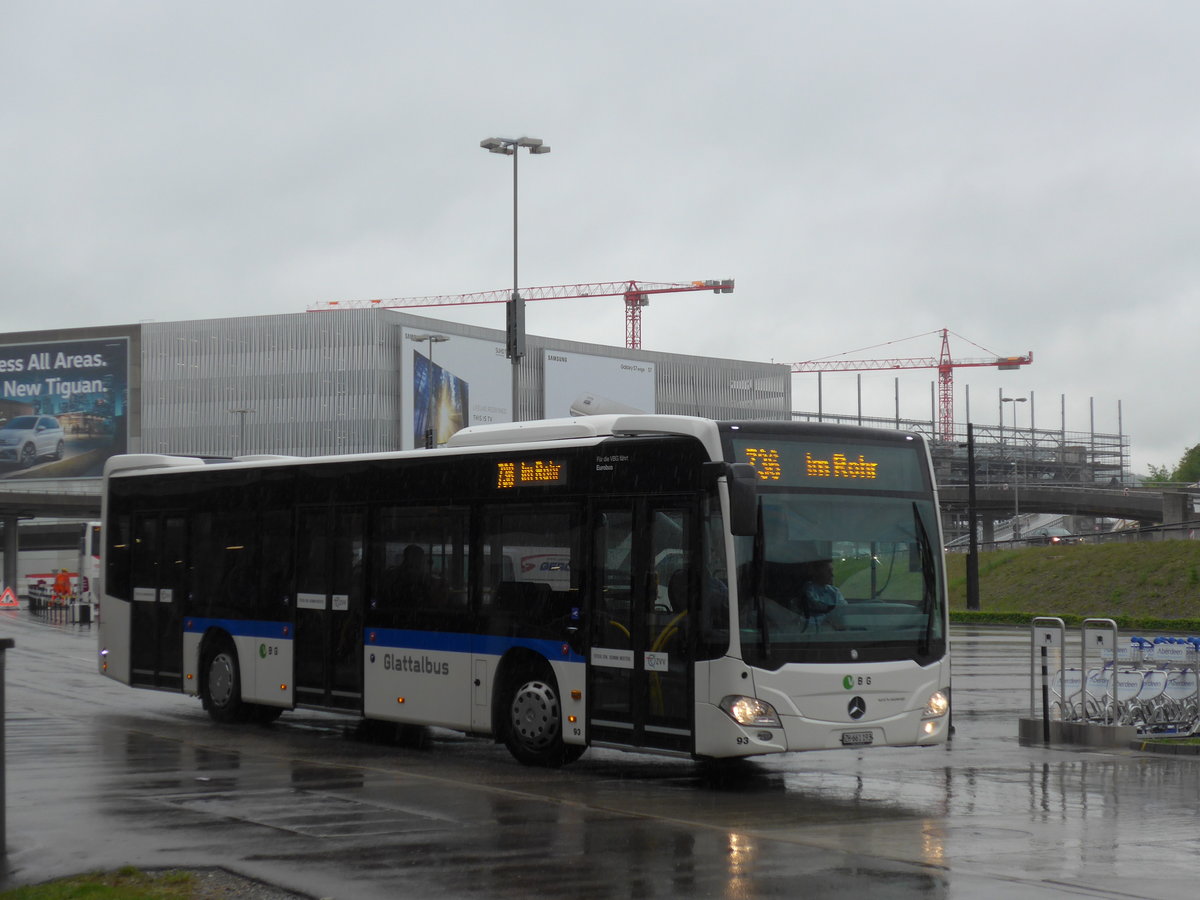(170'526) - Welti-Furrer, Bassersdorf - Nr. 93/ZH 661'193 - Mercedes am 13. Mai 2016 in Z�rich, Flughafen