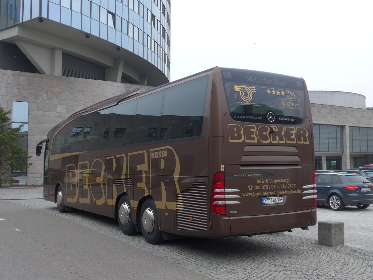 (171'107) - Becker, Vogelsberg - S�M-DB 159 - Mercedes am 20. Mai 2016 in Ulm, Hotel Maritim