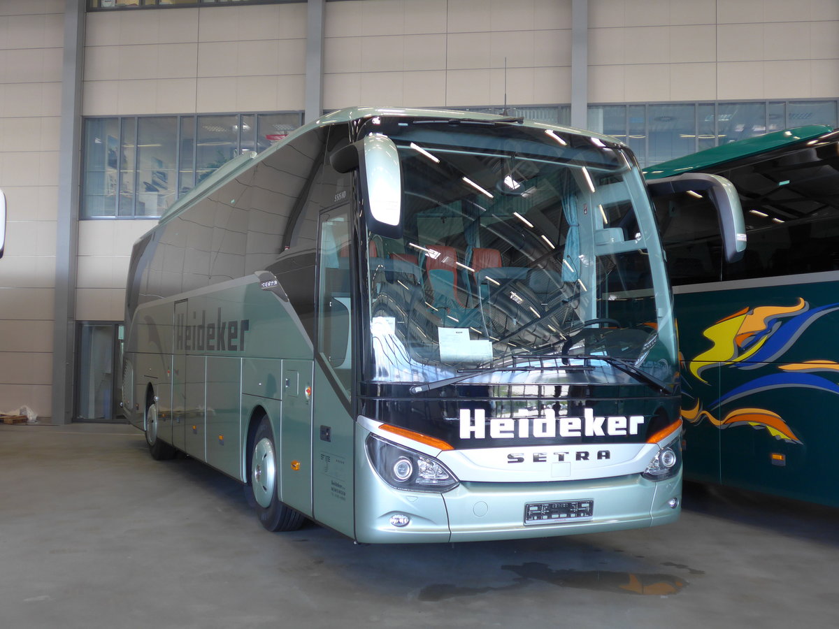 (171'122) - Heideker, M�nsingen - Setra am 20. Mai 2016 in Neu-Ulm, Setrawerk