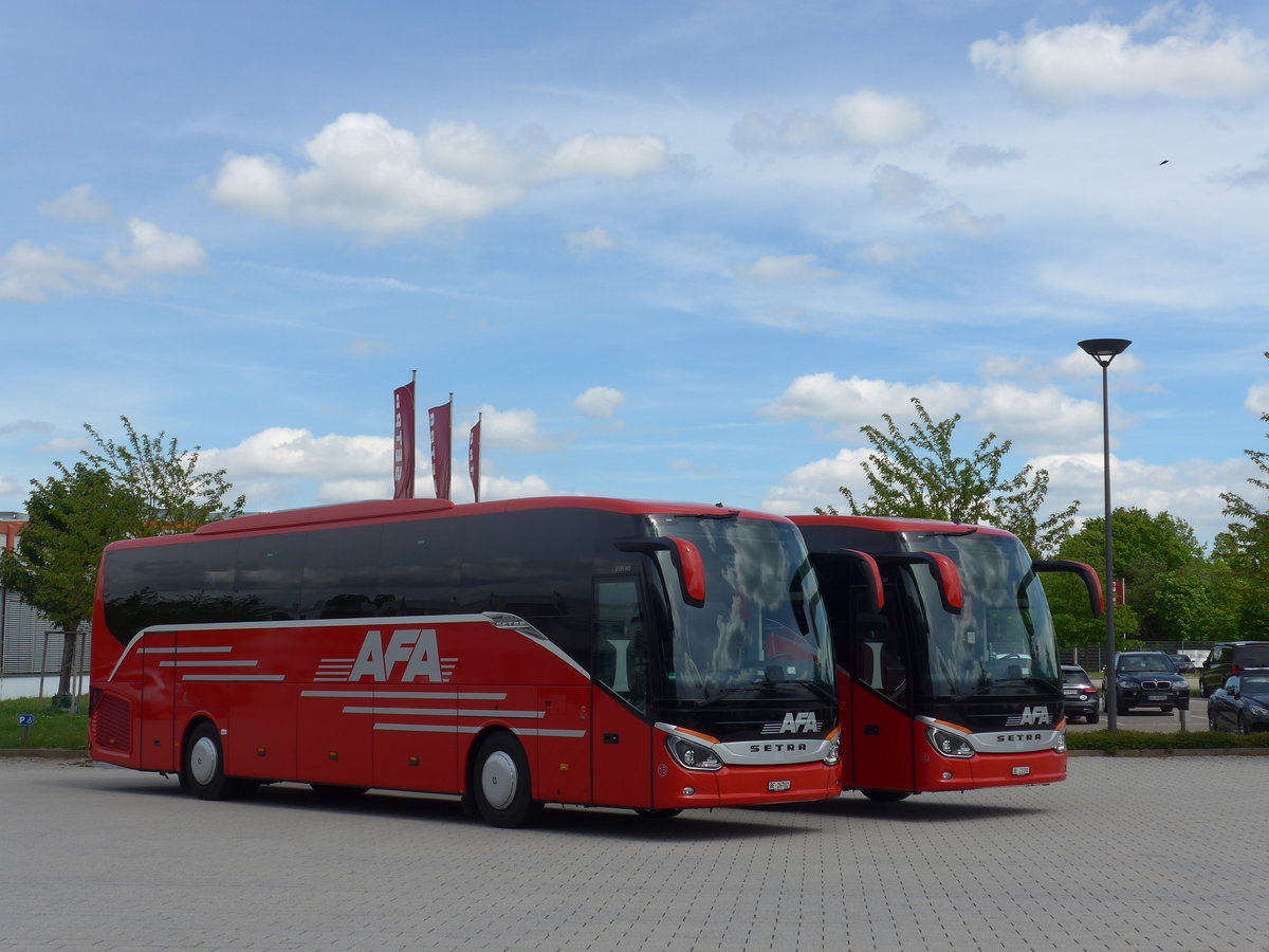 (171'185) - F�r die Schweiz: AFA Adelboden - Nr. 15/BE 26'702 - Setra am 20. Mai 2016 in Neu-Ulm, Setrawerk