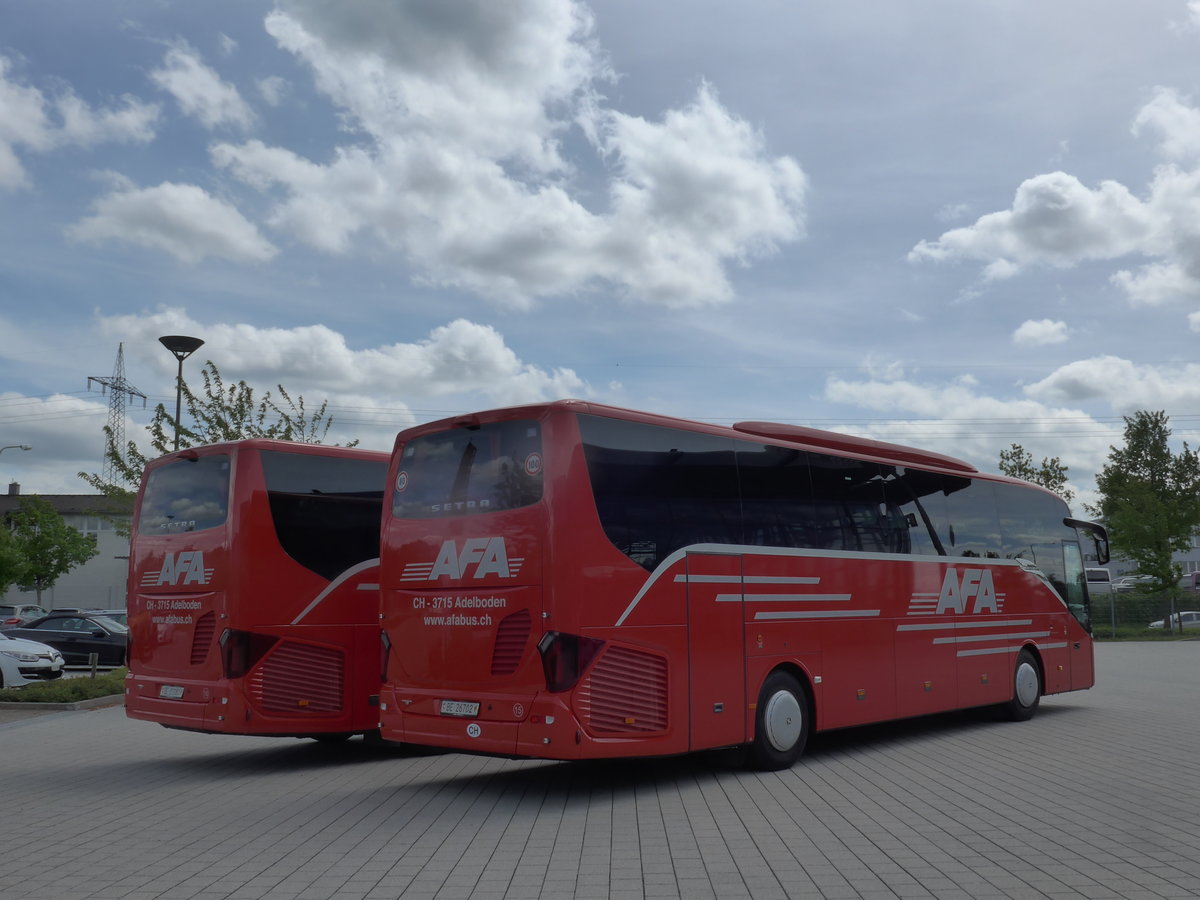 (171'193) - F�r die Schweiz: AFA Adelboden - Nr. 15/BE 26'702 - Setra am 20. Mai 2016 in Neu-Ulm, Setrawerk