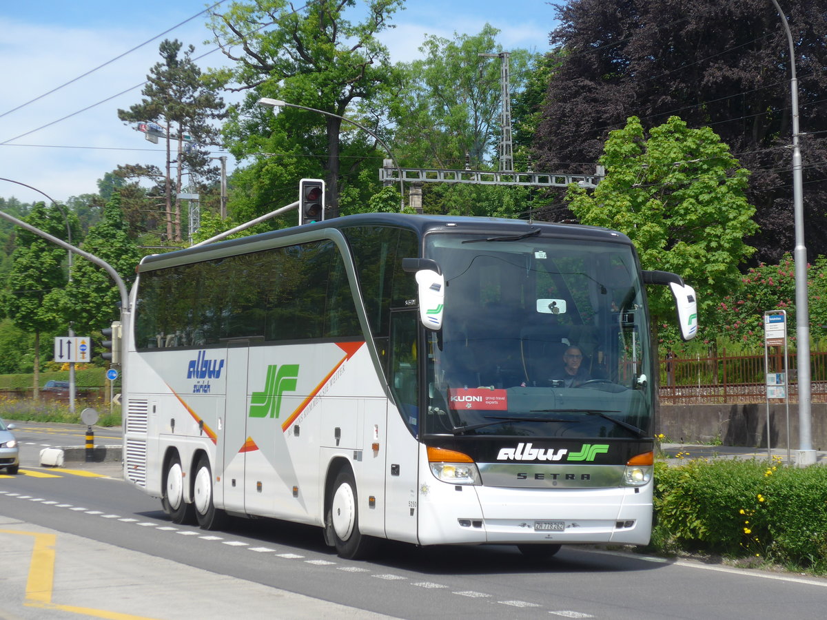 (171'296) - Albus, Z�rich - Nr. 5250/ZH 778'262 - Setra am 22. Mai 2016 in Luzern, Verkehrshaus