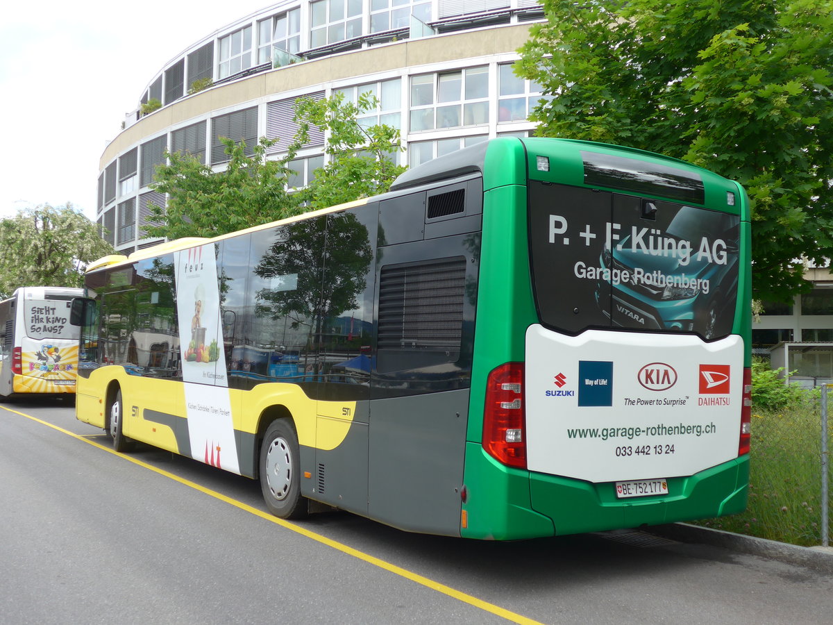 (171'523) - STI Thun - Nr. 177/BE 752'177 - Mercedes am 30. Mai 2016 bei der Schiffl�ndte Thun