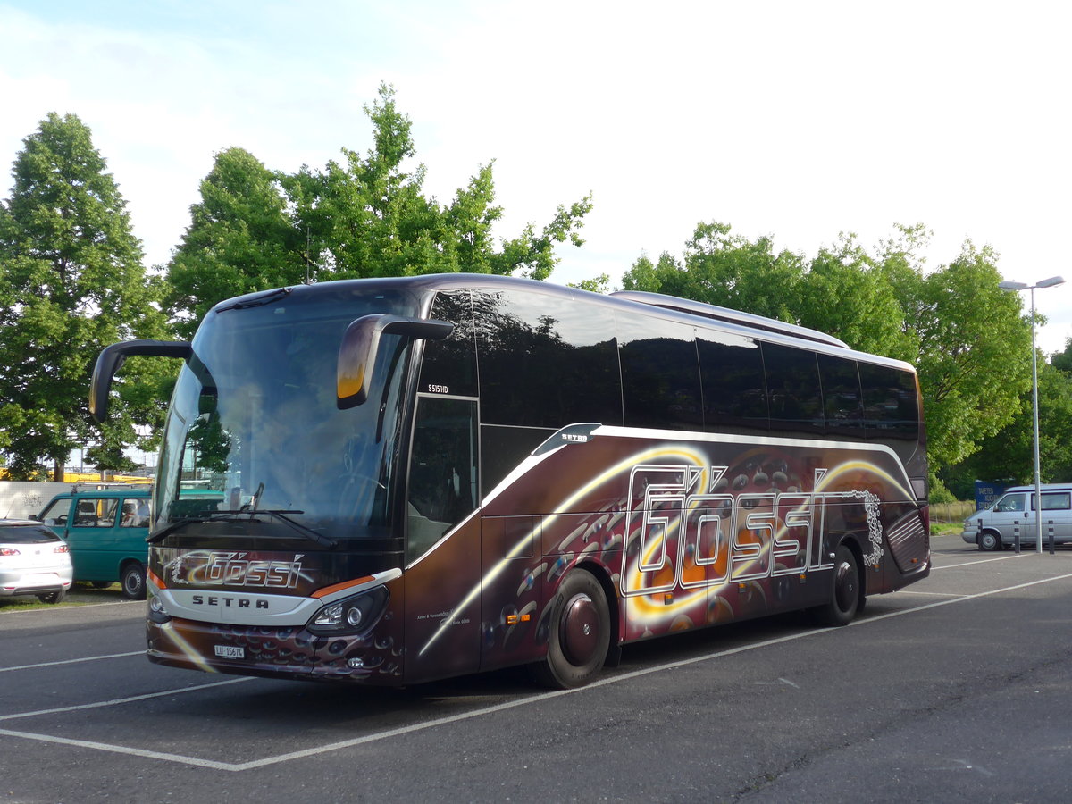 (171'703) - G�ssi, Horw - LU 15'674 - Setra am 12. Juni 2016 in Thun, Seestrasse