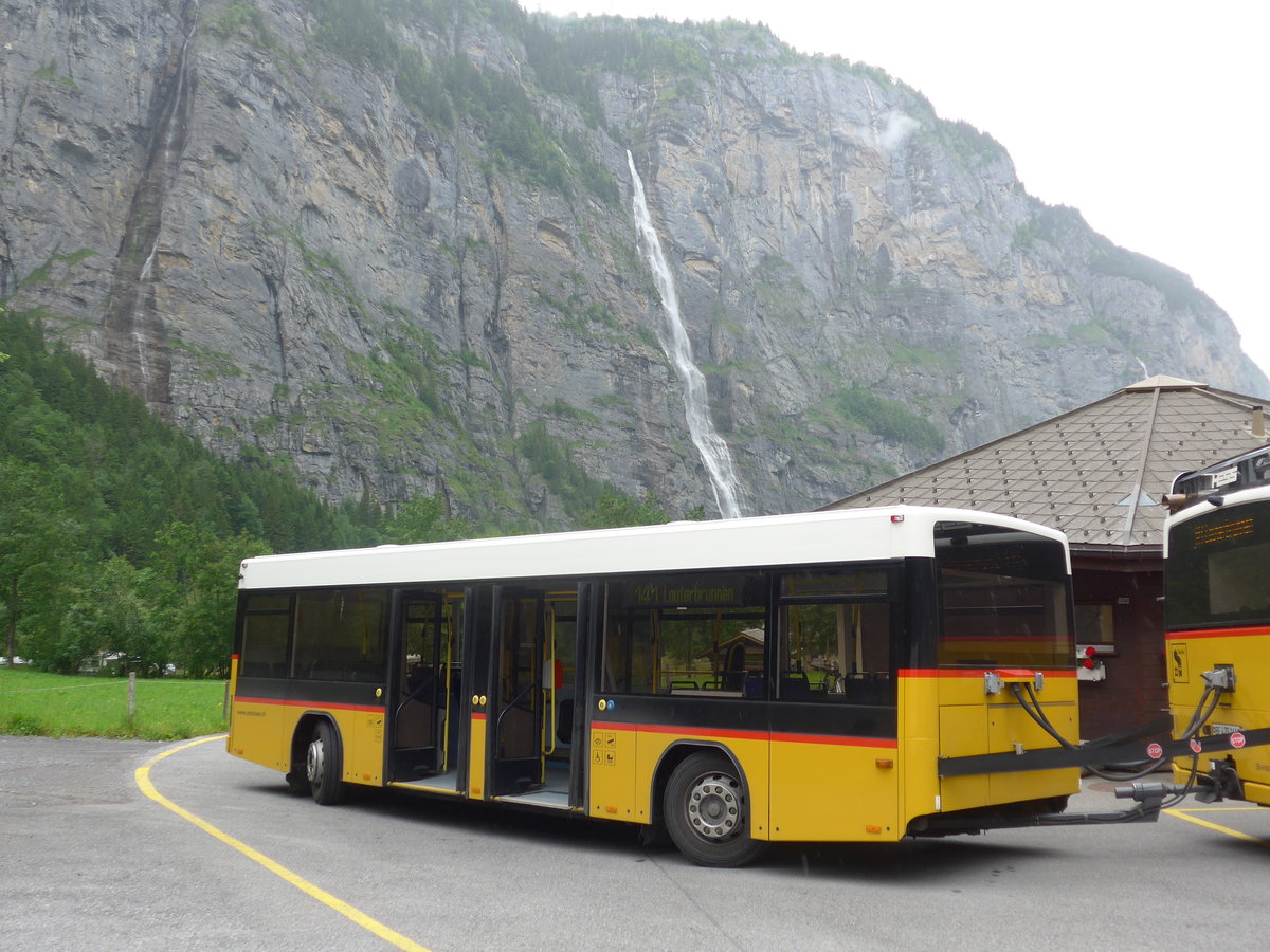 (171'720) - PostAuto Bern - BE 499'063 - Lanz+Marti/Hess Personenanh�nger (ex VBL Luzern Nr. 310) am 12. Juni 2016 in Stechelberg, Hotel