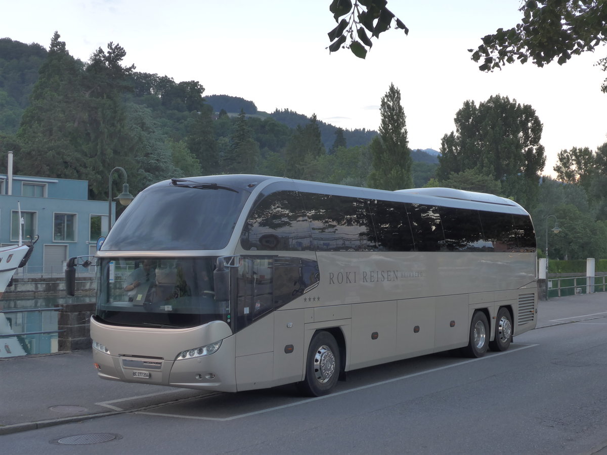 (171'938) - Roki, Heimberg - BE 277'204 - Neoplan am 24. Juni 2016 bei der Schiffl�ndte Thun