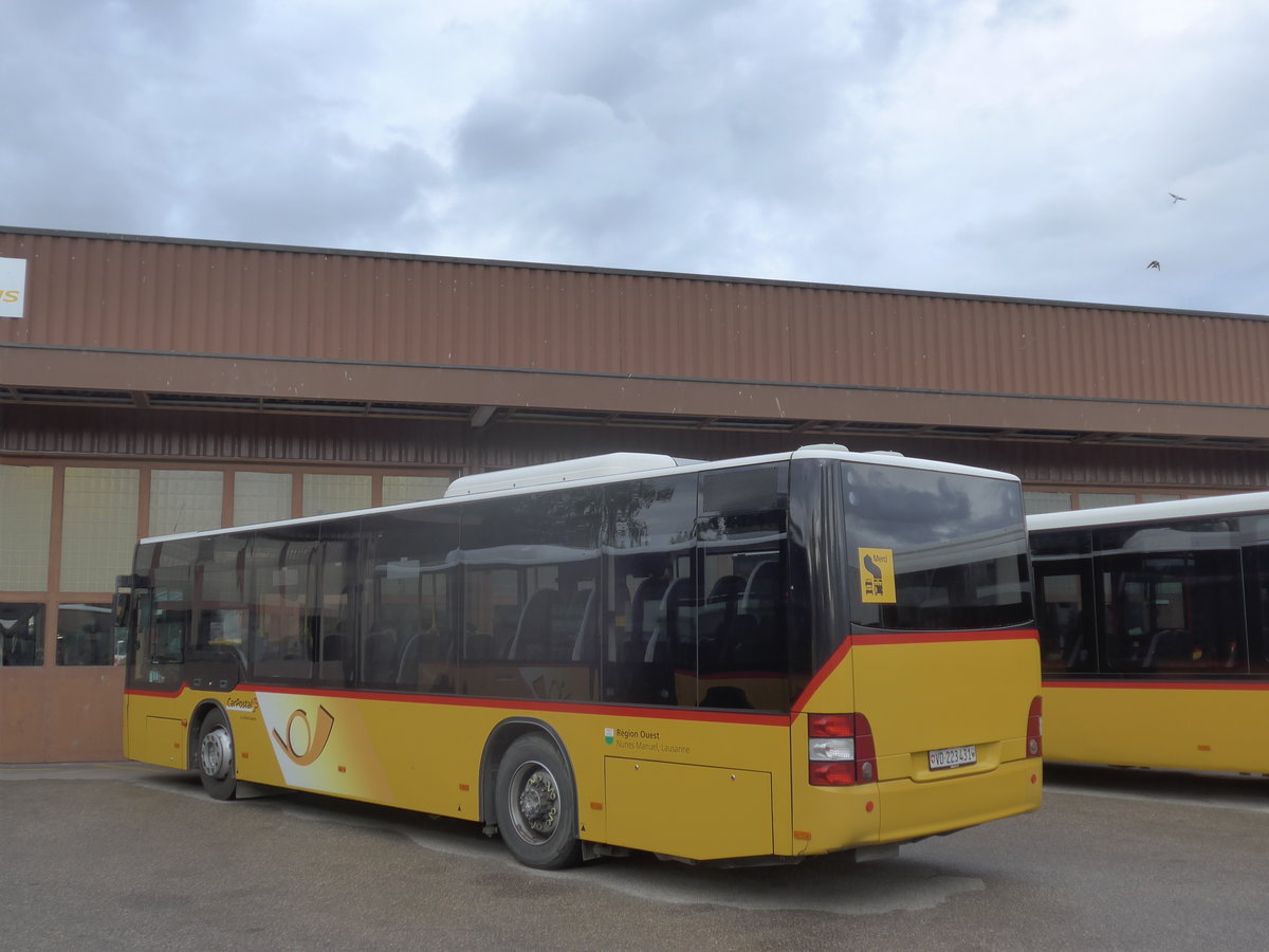 (172'874) - Nunes, Lausanne - VD 223'431 - MAN/G�ppel (ex Gumy, Cheseaux) am 13. Juli 2016 in Yverdon, Postgarage