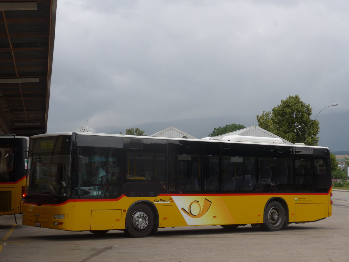 (172'976) - Nunes, Lausanne - VD 223'431 - MAN/G�ppel (ex Gumy, Cheseaux) am 14. Juli 2016 in Yverdon, Postgarage