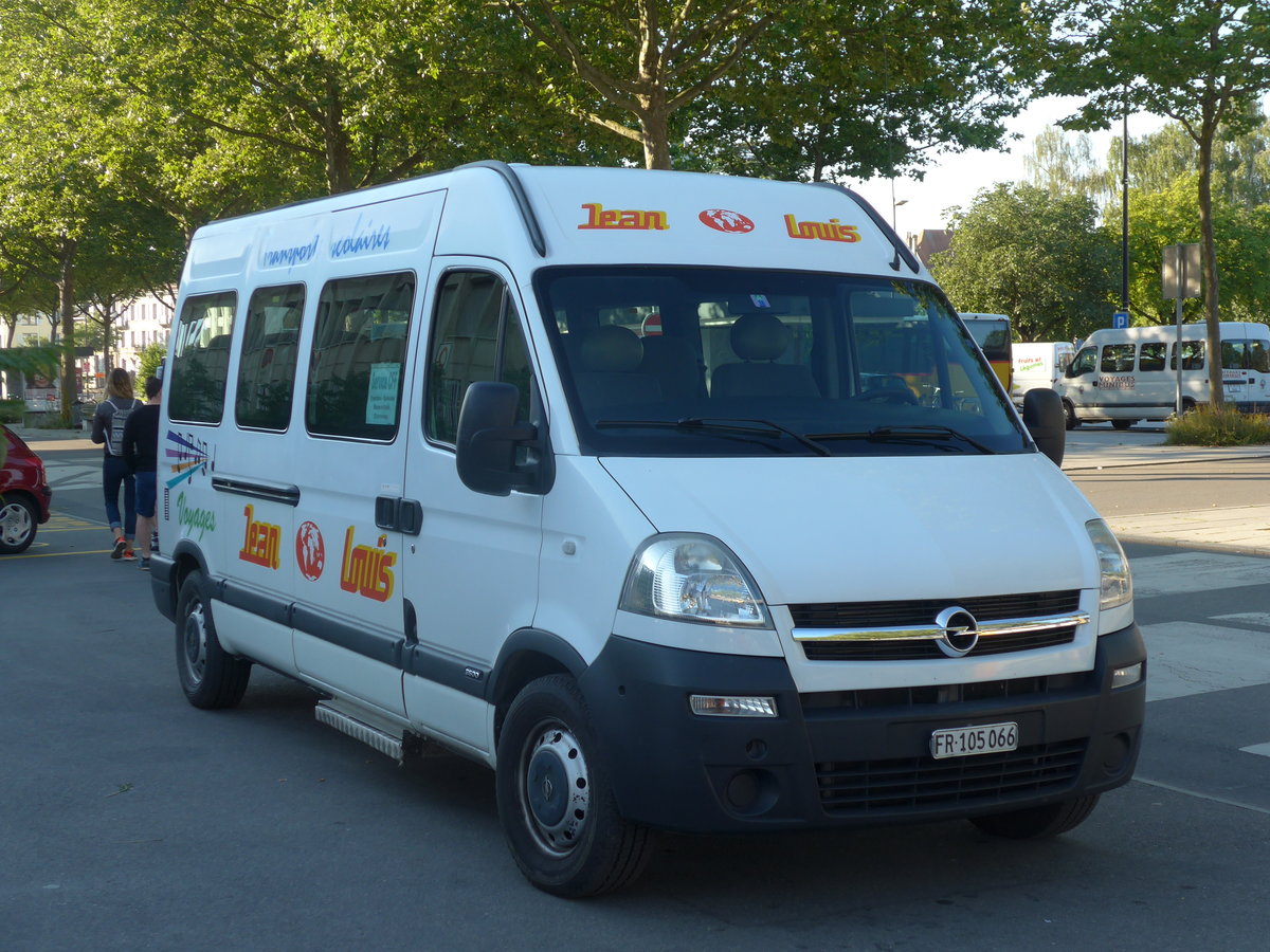 (173'077) - Jean-Louis, F�tigny - FR 105'066 - Opel am 16. Juli 2016 beim Bahnhof Yverdon