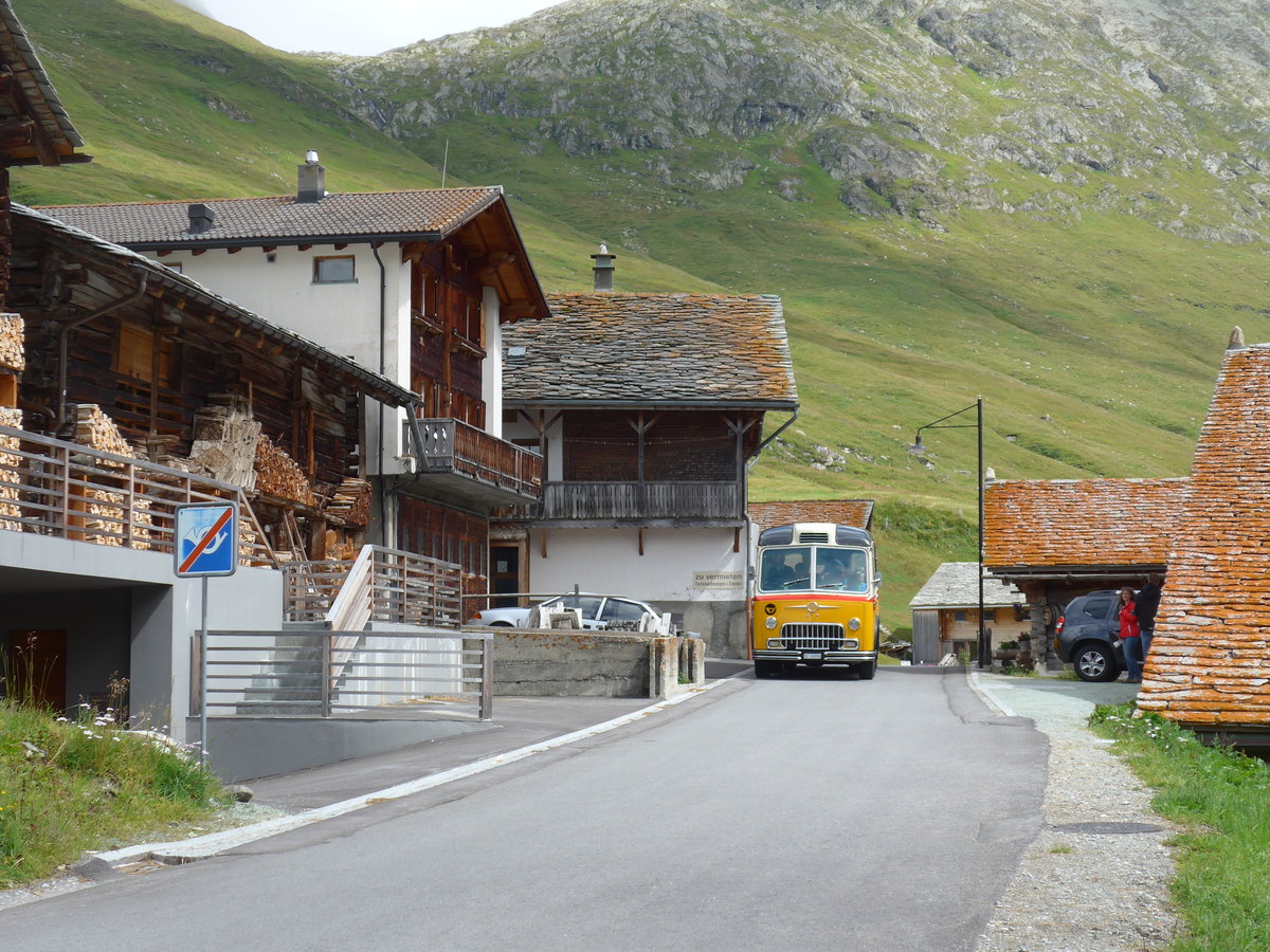 (174'211) - Tanner&Lambach, Reigoldswil - Nr. 2/BL 24'059 - FBW/R&J (ex Hunziker, R�schlikon; ex P 24'059; ex P 21'559) am 21. August 2016 in Juf