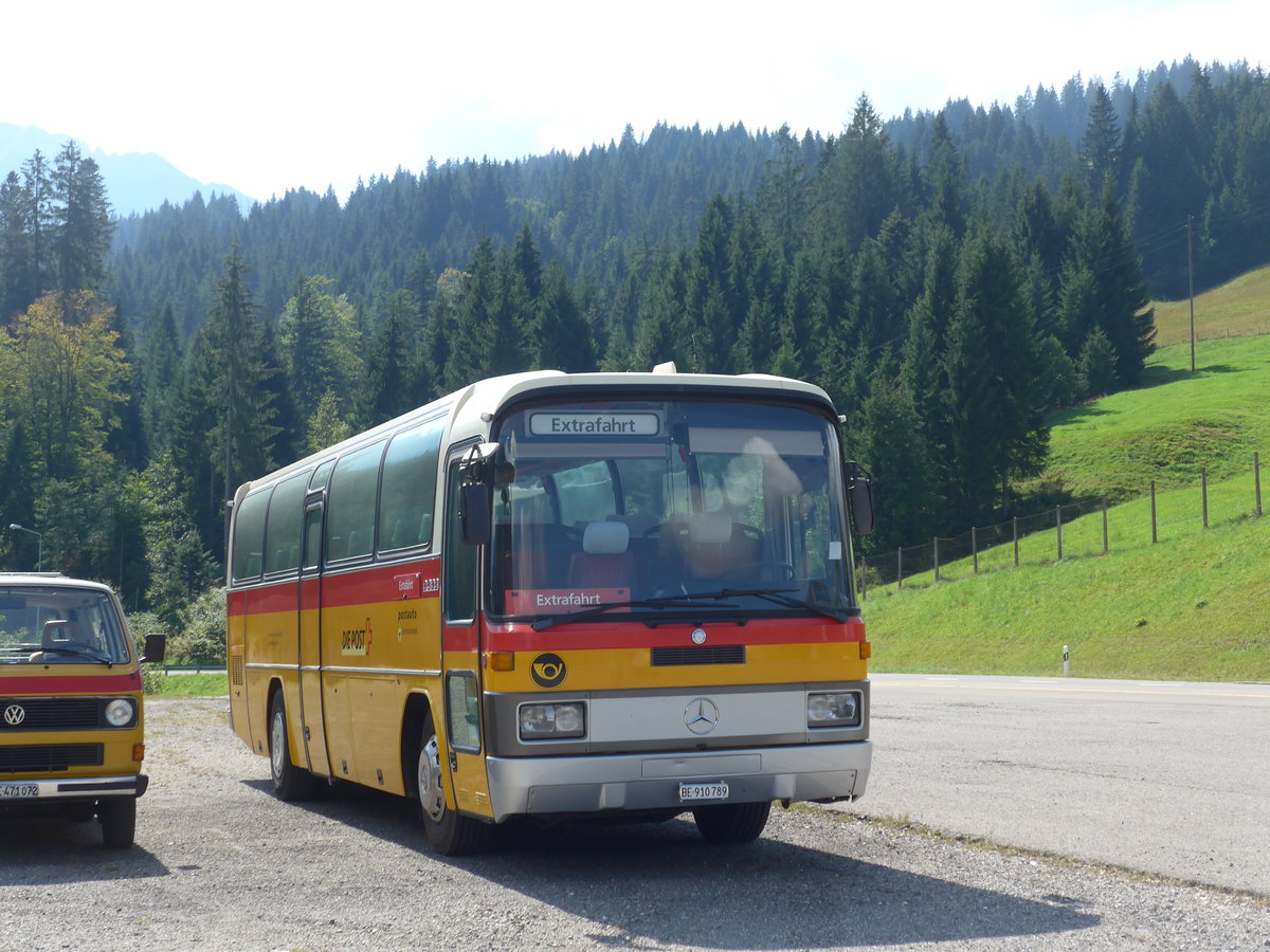(174'891) - Buzzi, Bern - BE 910'789 - Mercedes (ex Mattli, Wassen) am 11. September 2016 in S�renberg, Skilift Rischli