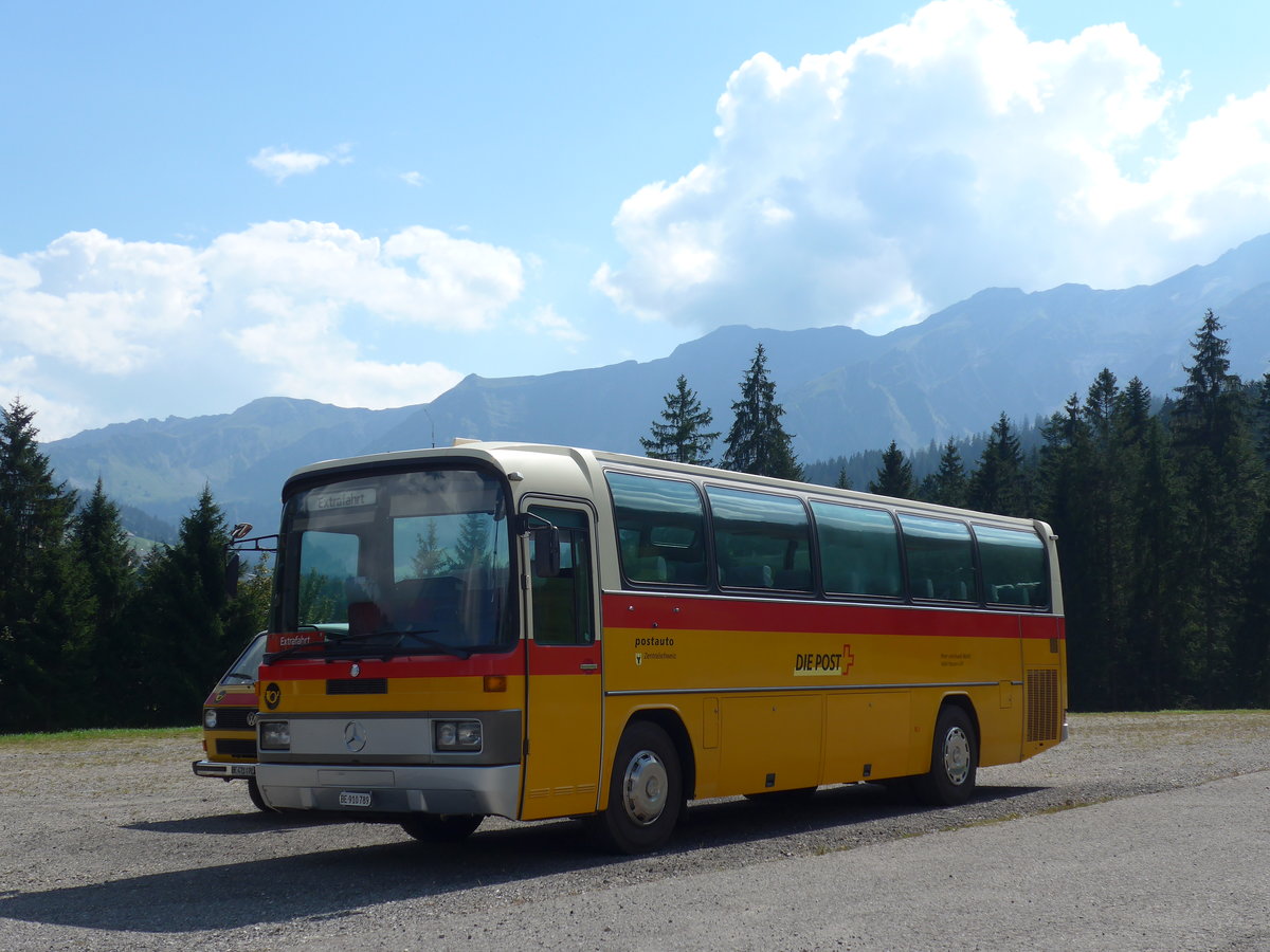 (174'893) - Buzzi, Bern - BE 910'789 - Mercedes (ex Mattli, Wassen) am 11. September 2016 in S�renberg, Skilift Rischli