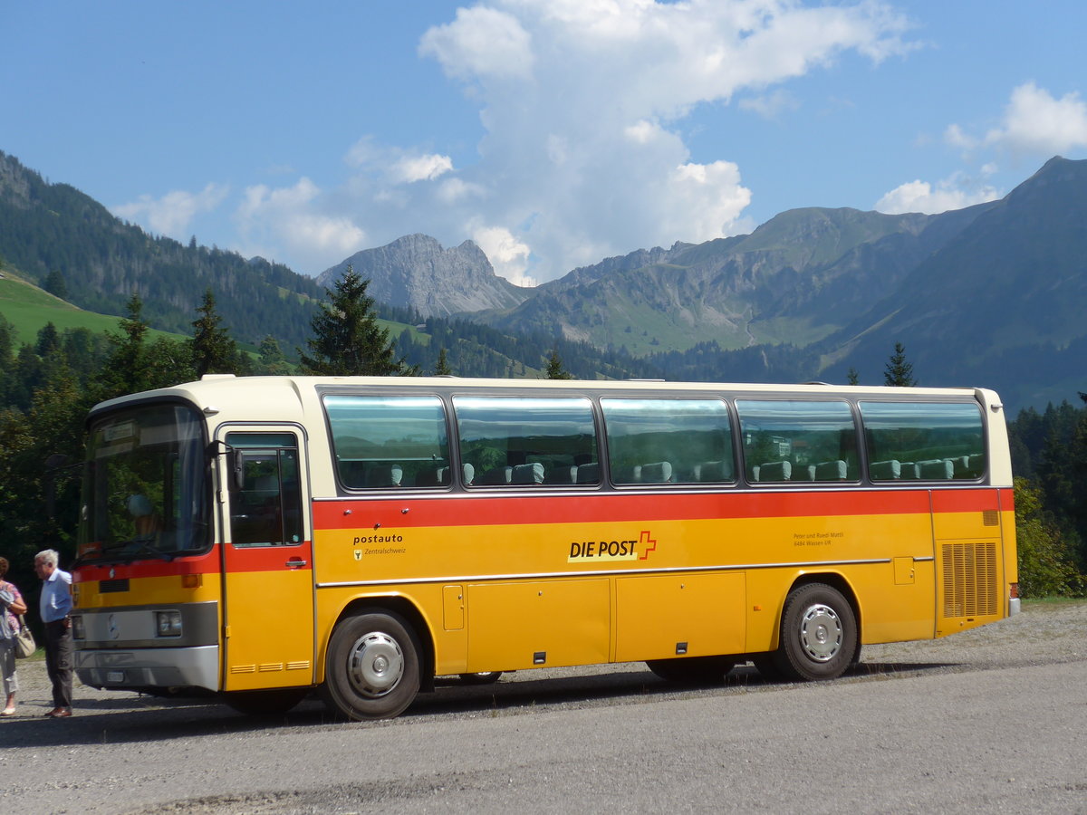 (174'896) - Buzzi, Bern - BE 910'789 - Mercedes (ex Mattli, Wassen) am 11. September 2016 in S�renberg, Skilift Rischli