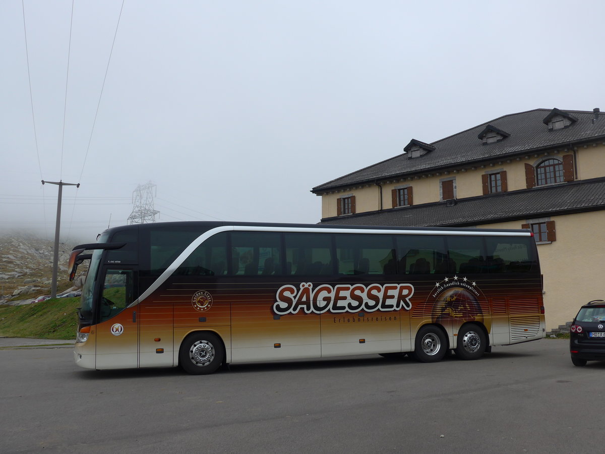 (175'019) - S�gesser, Wintersingen - Nr. 6/BL 6572 - Setra am 18. September 2016 in Gotthard, Passh�he