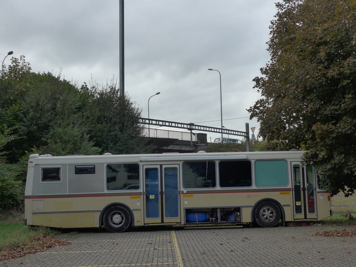 (175'510) - ??? - Saurer/R&J (ex STI Thun Nr. 57) am 7. Oktober 2016 in Del�mont, Von Roll