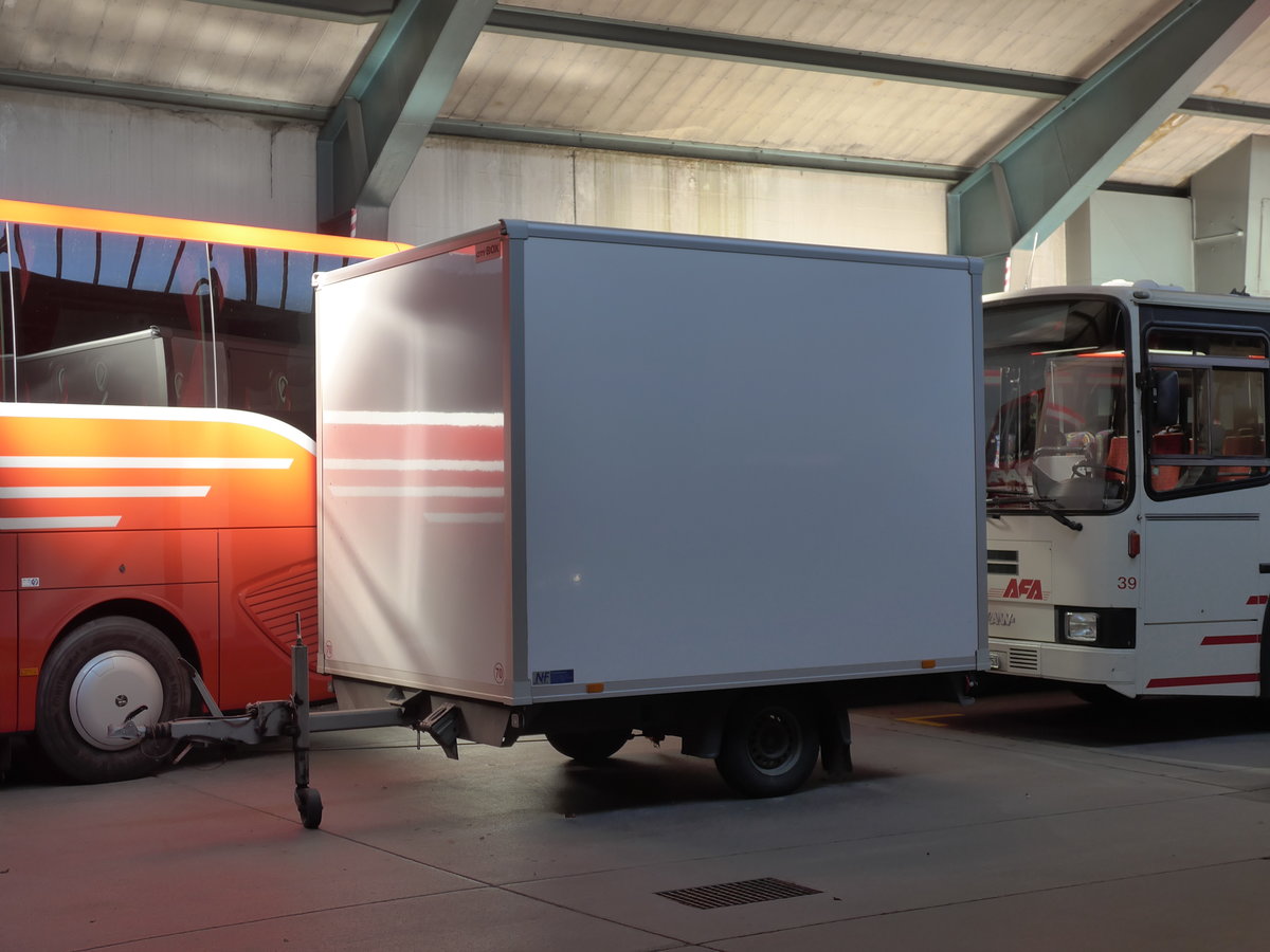 (176'348) - AFA Adelboden - Nr. 70/BE 592'352 - Niederhauser Gep�ckanh�nger am 29. Oktober 2016 im Autobahnhof Adelboden