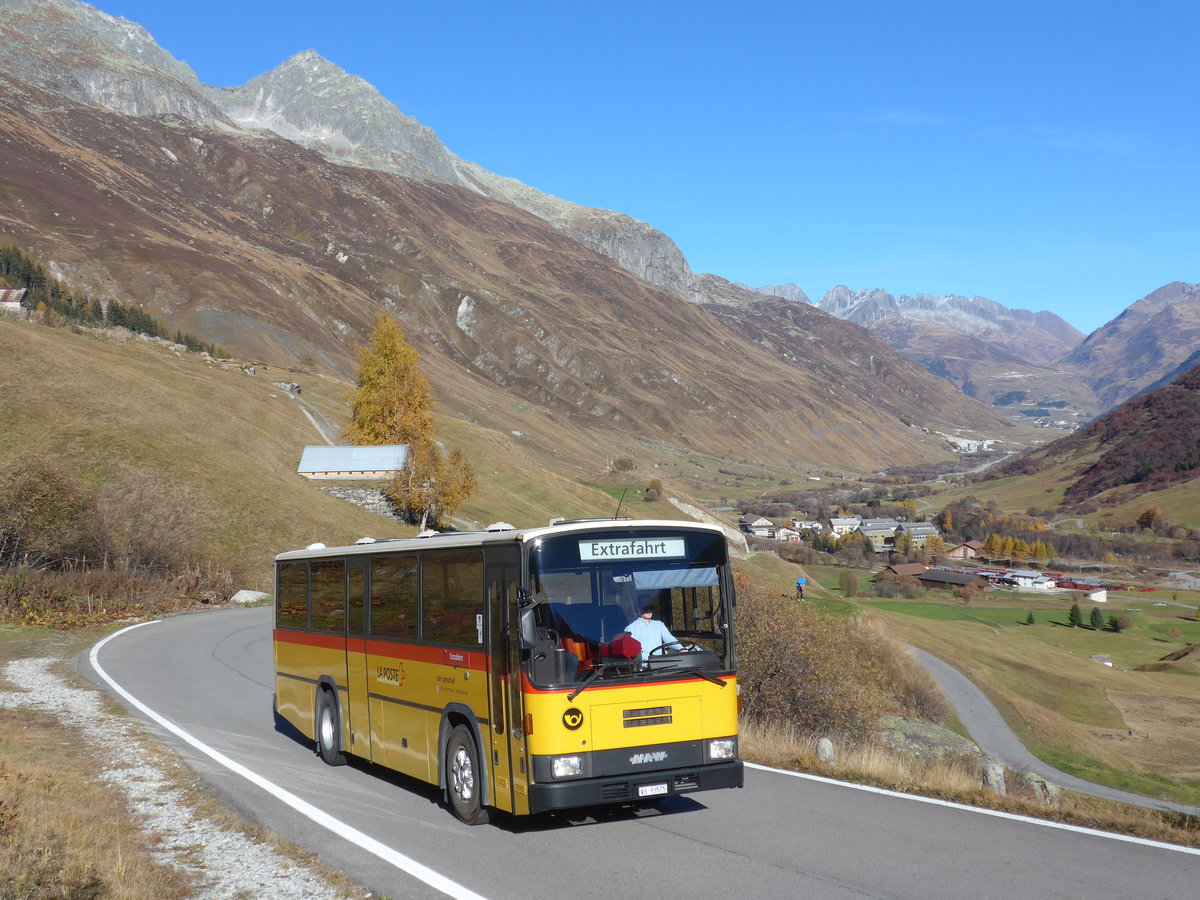 (176'416) - Oser, B�rchen - VS 93'575 - NAW/Lauber (ex Rey, Ayent) am 30. Oktober 2016 bei Realp