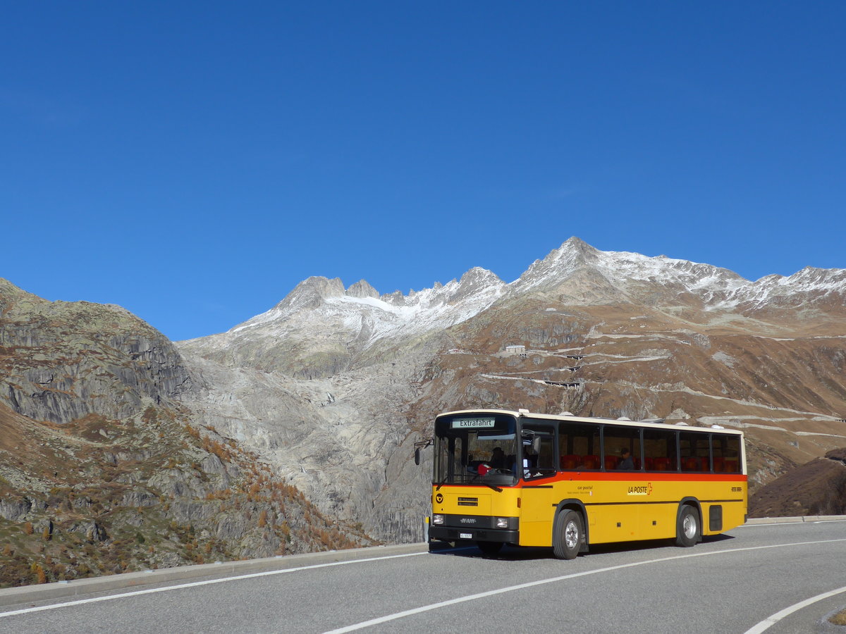 (176'426) - Oser, B�rchen - VS 93'575 - NAW/Lauber (ex Rey, Ayent) am 30. Oktober 2016 bei Gletsch