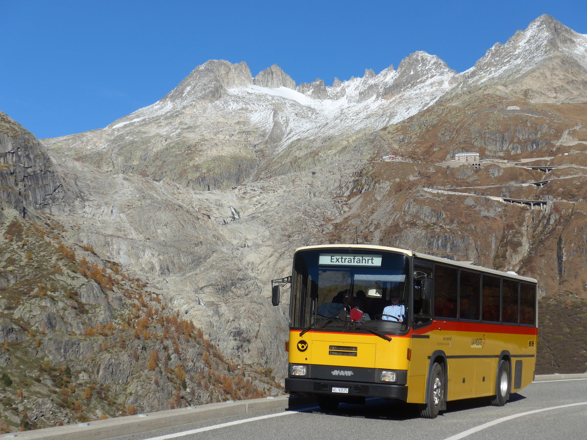 (176'428) - Oser, B�rchen - VS 93'575 - NAW/Lauber (ex Rey, Ayent) am 30. Oktober 2016 bei Gletsch