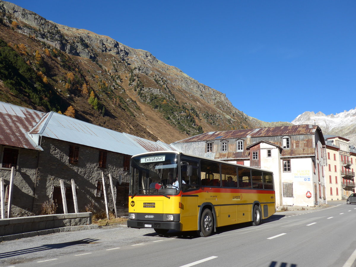 (176'431) - Oser, B�rchen - VS 93'575 - NAW/Lauber (ex Rey, Ayent) am 30. Oktober 2016 in Gletsch, Post
