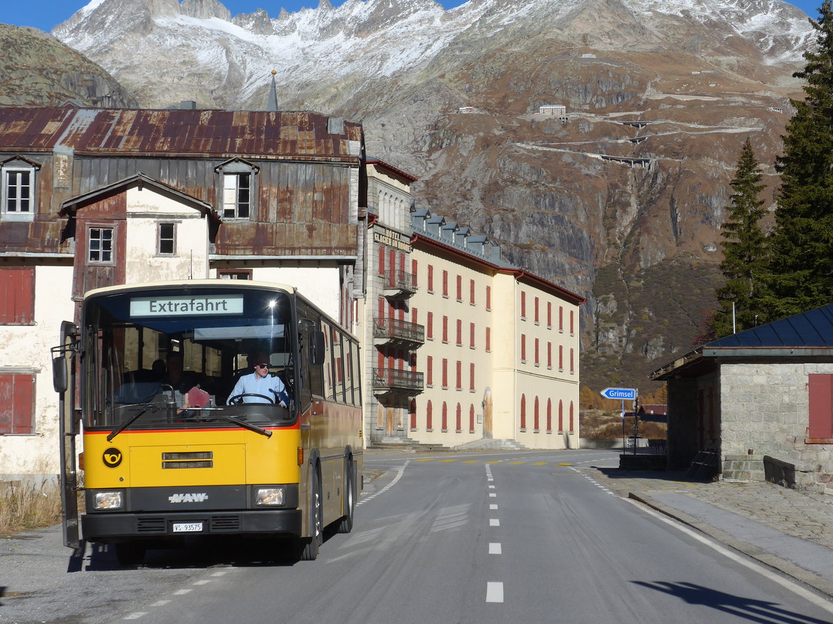 (176'432) - Oser, B�rchen - VS 93'575 - NAW/Lauber (ex Rey, Ayent) am 30. Oktober 2016 in Gletsch, Post