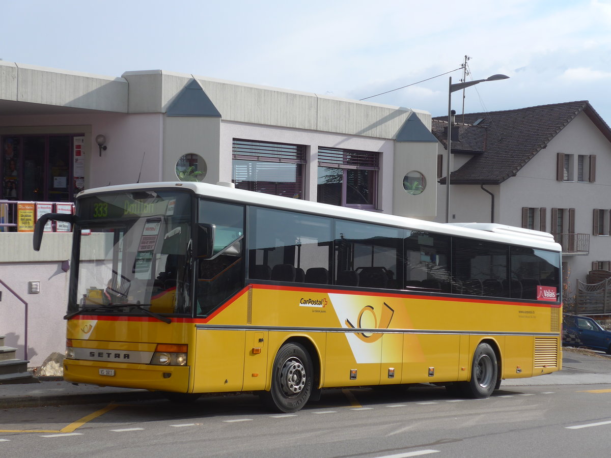 (176'751) - Ev�quoz, Erde - VS 1011 - Setra am 26. November 2016 in Erde, Post