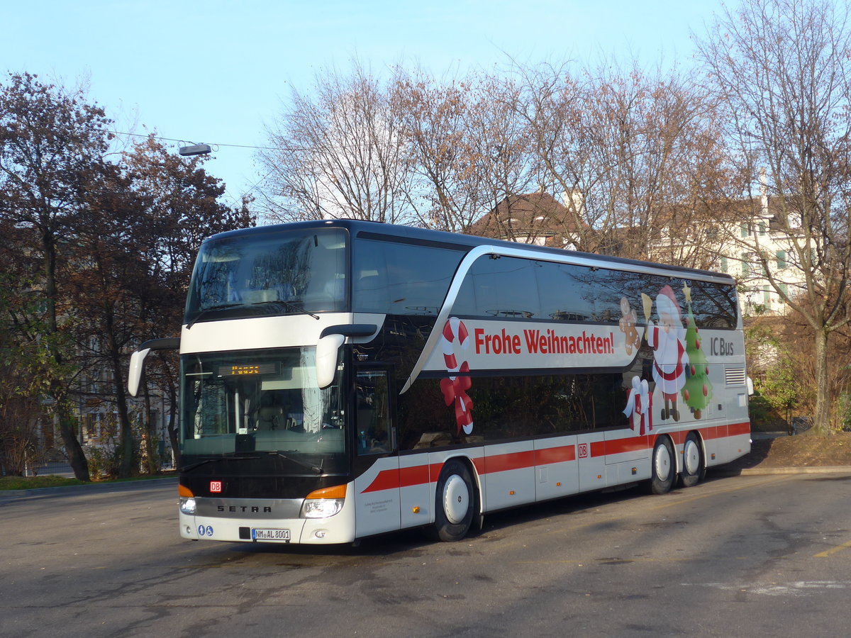 (176'904) - Aus Deutschland: Arzt, Seligenporten - NM-AL 8001 - Setra am 6. Dezember 2016 in Z�rich, Sihlquai