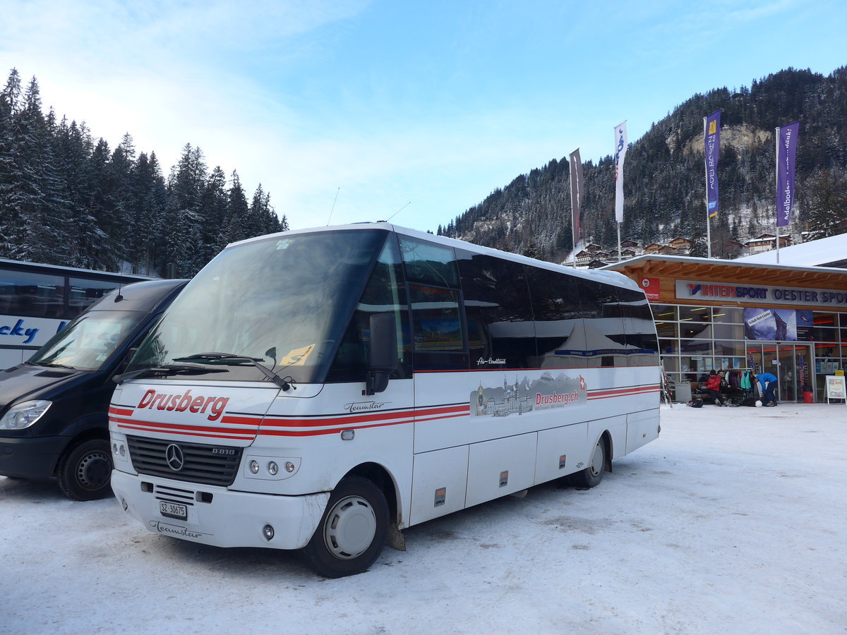 (177'766) - Schelbert, Einsiedeln - SZ 30'675 - Mercedes/Auw�rter am 7. Januar 2017 in Adelboden, ASB