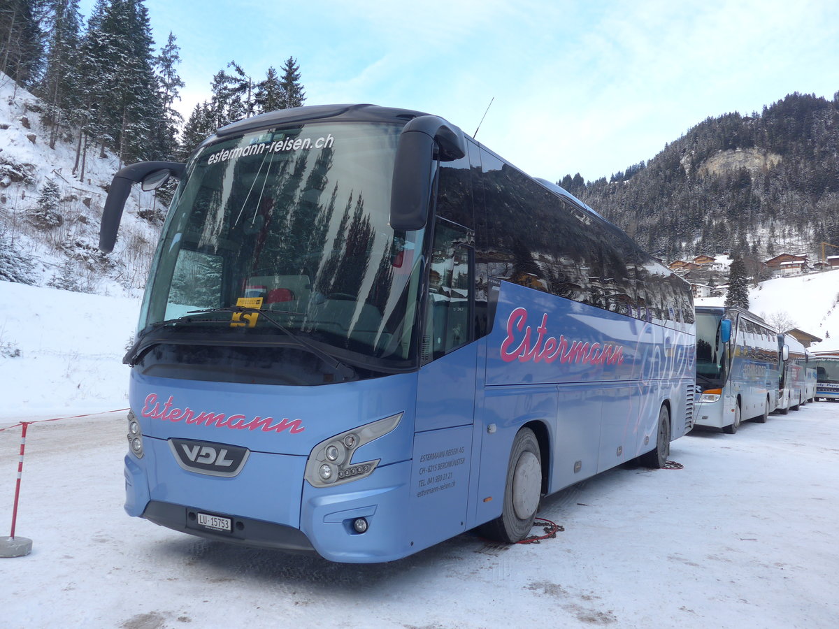 (177'777) - Estermann, Berom�nster - LU 15'753 - VDL am 7. Januar 2017 in Adelboden, ASB
