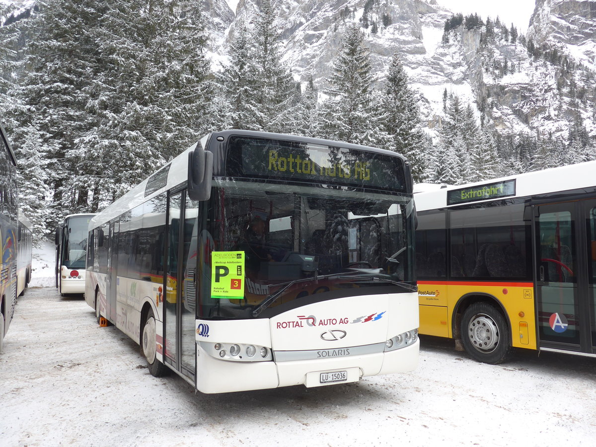 (177'846) - ARAG Ruswil - Nr. 3/LU 15'036 - Solaris am 7. Januar 2017 in Adelboden, Unter dem Birg