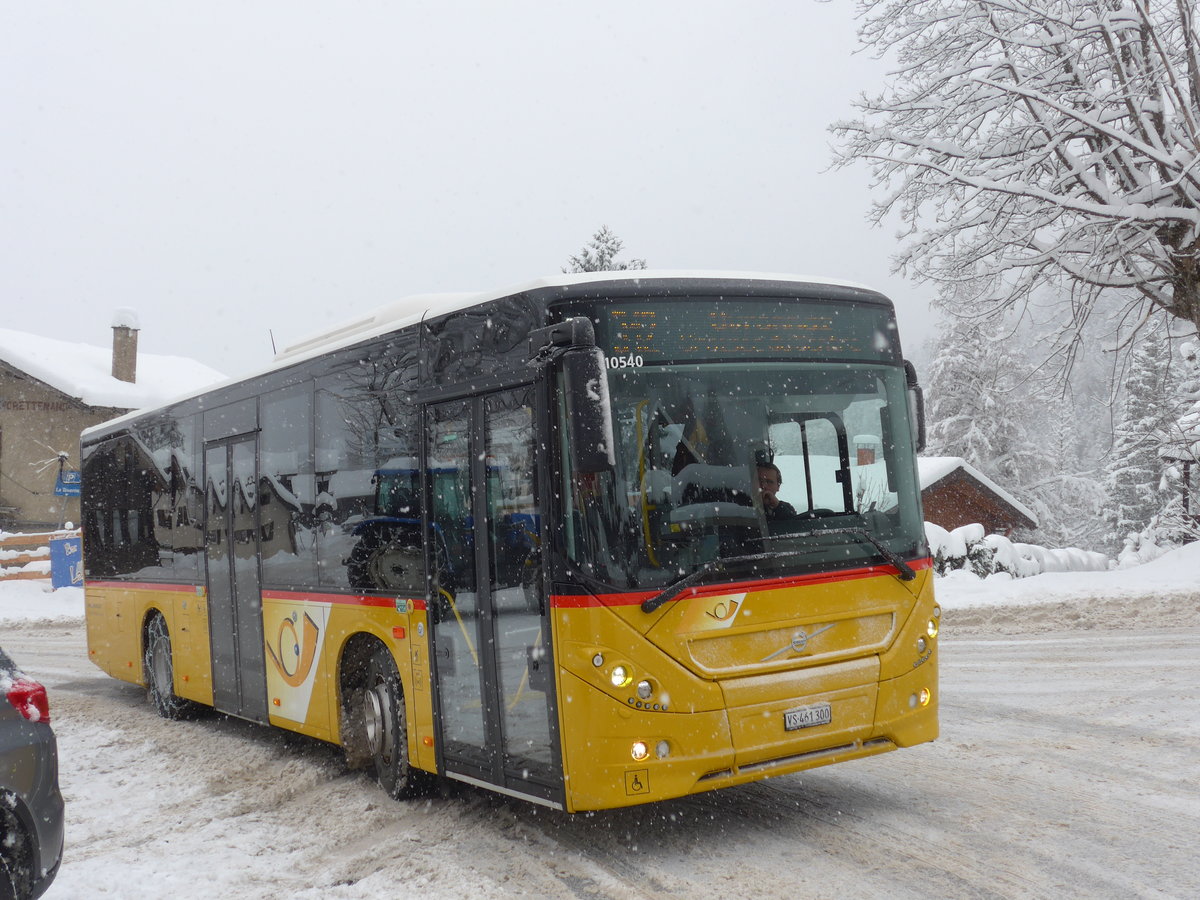 (178'245) - Buchard, Leytron - VS 461'300 - Volvo am 5. Februar 2017 in Ovronnaz, La Crois�e
