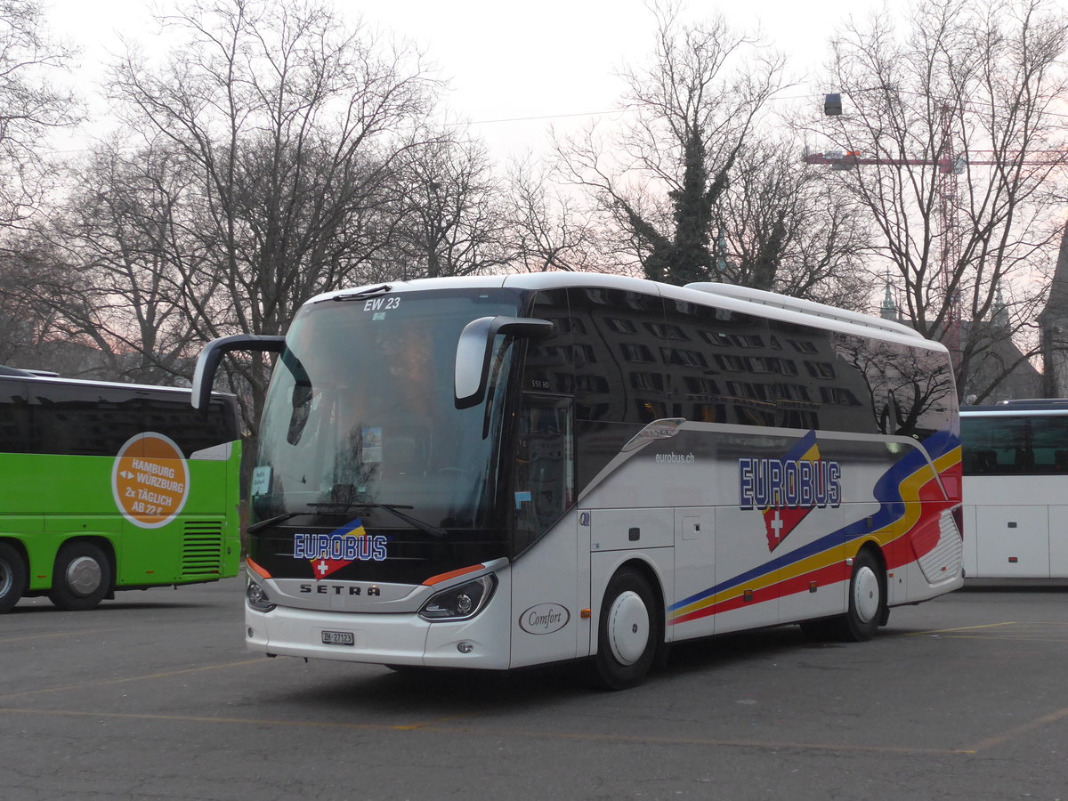 (178'438) - Welti-Furrer, Bassersdorf - Nr. 23/ZH 27'123 - Setra am 19. Februar 2017 in Z�rich, Sihlquai