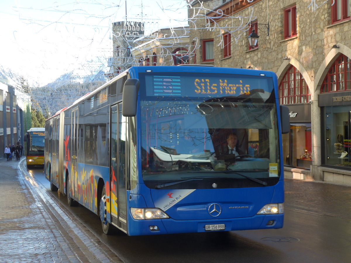 (178'546) - SBC Chur - Nr. 98/GR 156'998 - Mercedes am 18. Februar 2017 in St. Moritz, Klinik Gut