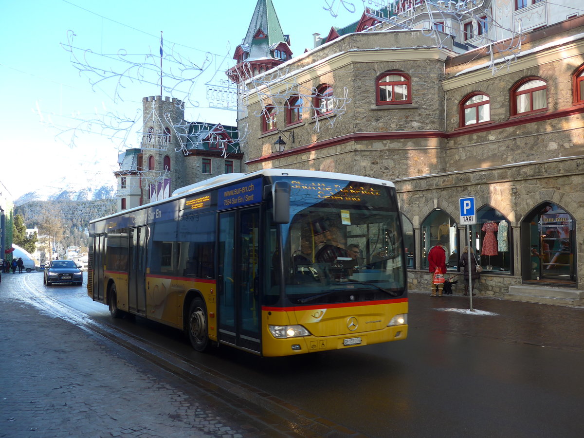 (178'557) - PostAuto Graub�nden - GR 159'234 - Mercedes am 18. Februar 2017 in St. Moritz, Klinik Gut