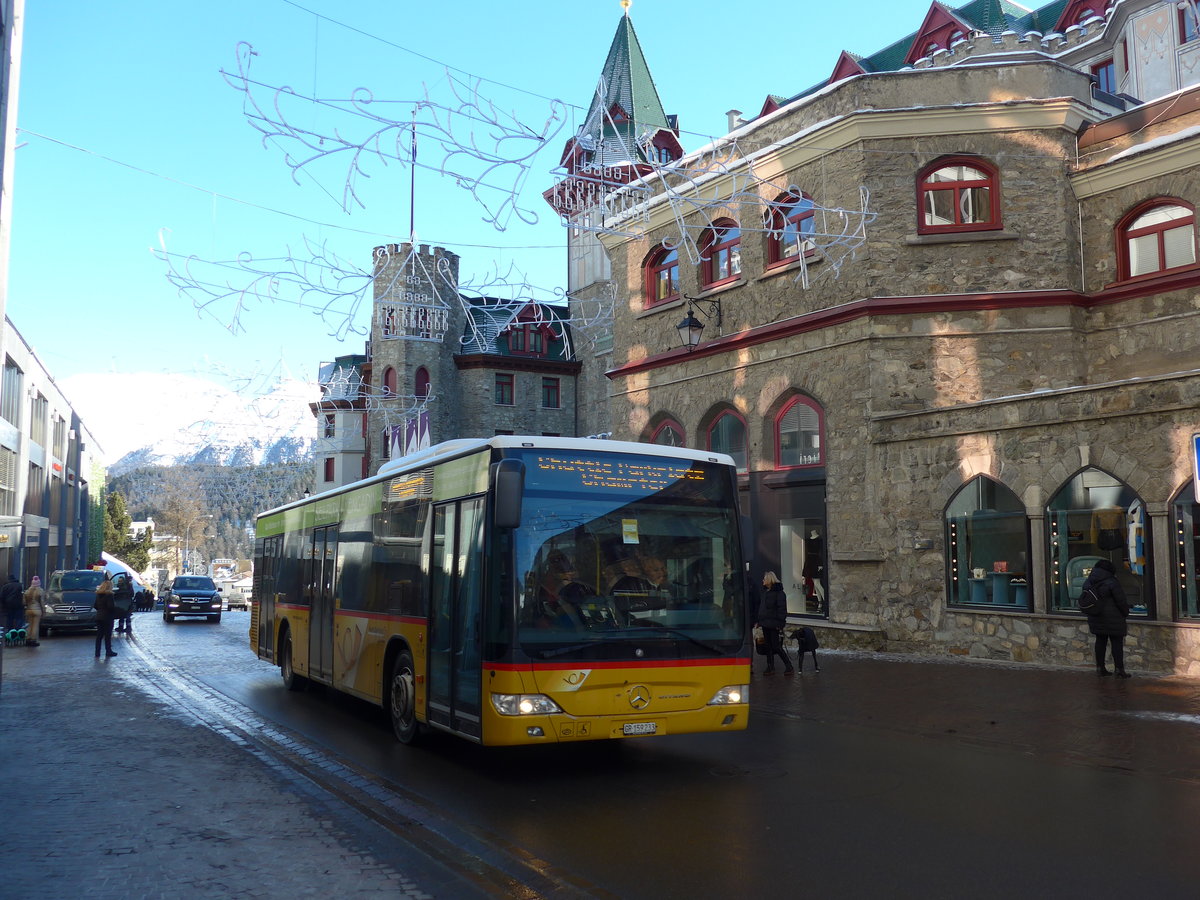 (178'564) - PostAuto Graub�nden - GR 159'233 - Mercedes am 18. Februar 2017 in St. Moritz, Klinik Gut