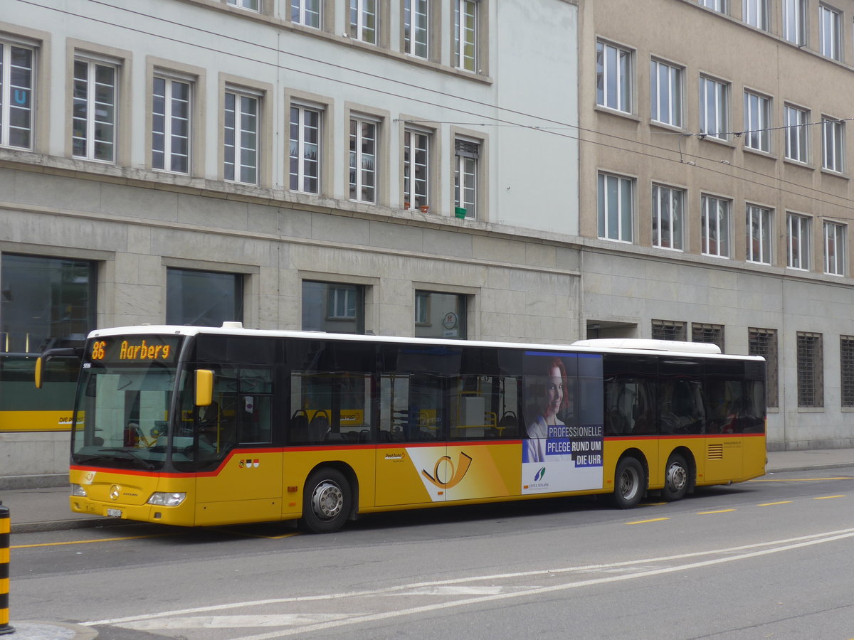 (178'773) - AVA Aarberg - Nr. 1/BE 26'611 - Mercedes am 4. M�rz 2017 in Biel, Bahnhofplatz