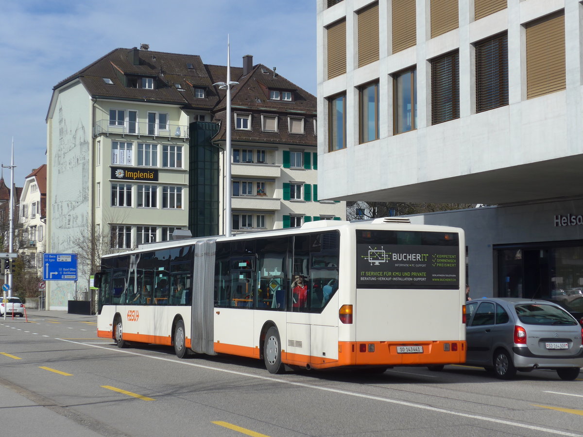 (178'807) - BSU Solothurn - Nr. 41/SO 143'441 - Mercedes am 4. M�rz 2017 beim Hauptbahnhof Solothurn