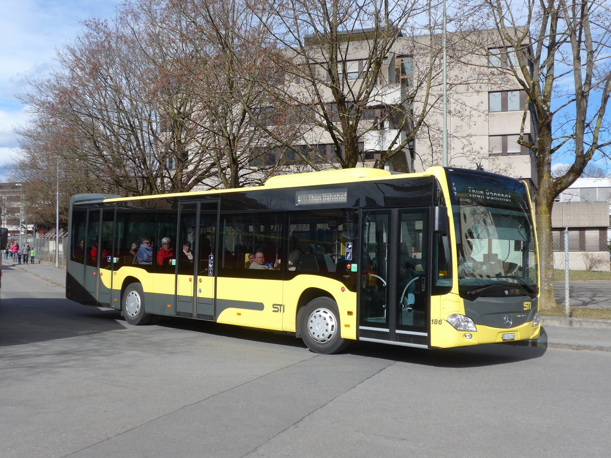 (178'823) - STI Thun - Nr. 186/BE 804'186 - Mercedes am 4. M�rz 2017 in Thun, Expo