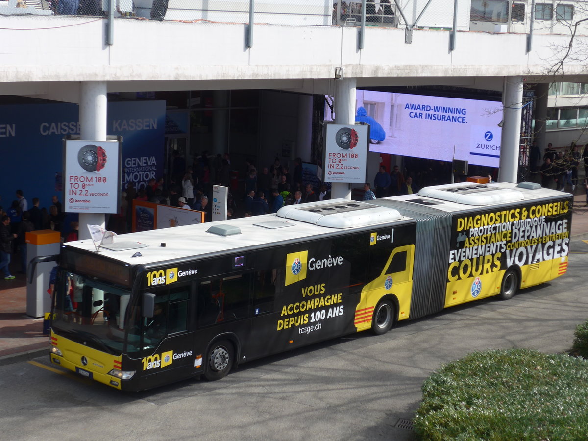 (178'880) - TPG Gen�ve - Nr. 1190/GE 961'264 - Mercedes am 11. M�rz 2017 in Gen�ve, Palexpo