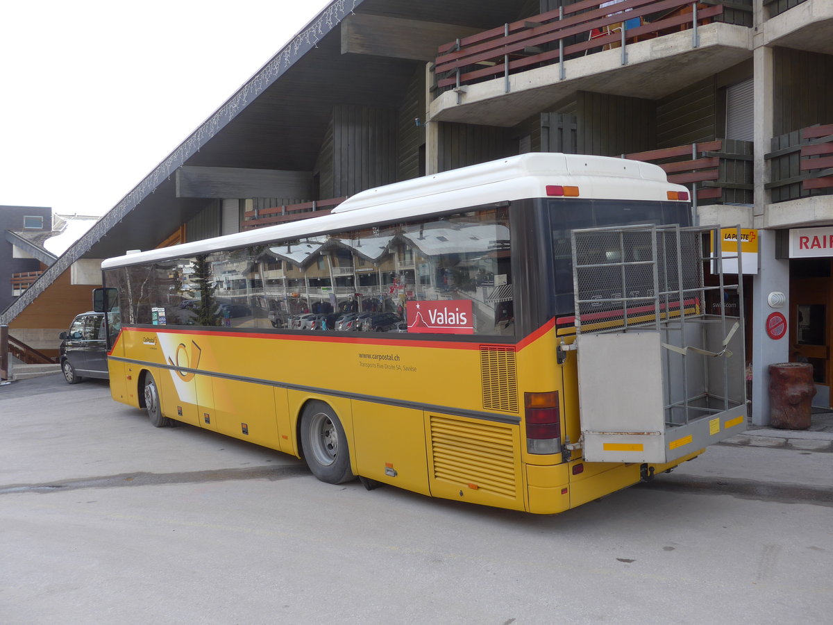 (178'961) - TRD, Savi�se - VS 16'013 - Setra (ex Dubuis, Savi�se) am 12. M�rz 2017 in Anz�re, Post 