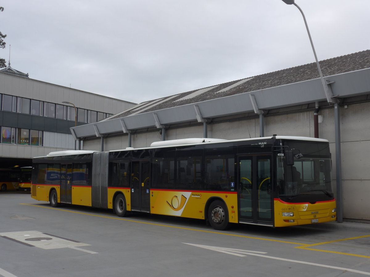 (178'994) - PostAuto Bern - Nr. 663/BE 610'550 - MAN am 20. M�rz 2017 in Bern, Postautostation