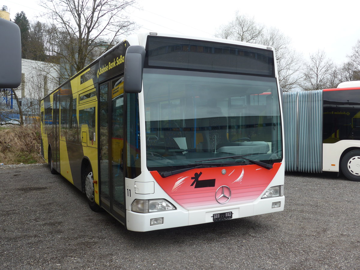 (179'062) - BGU Grenchen - Nr. 11 - Mercedes am 20. M�rz 2017 in Kloten, EvoBus