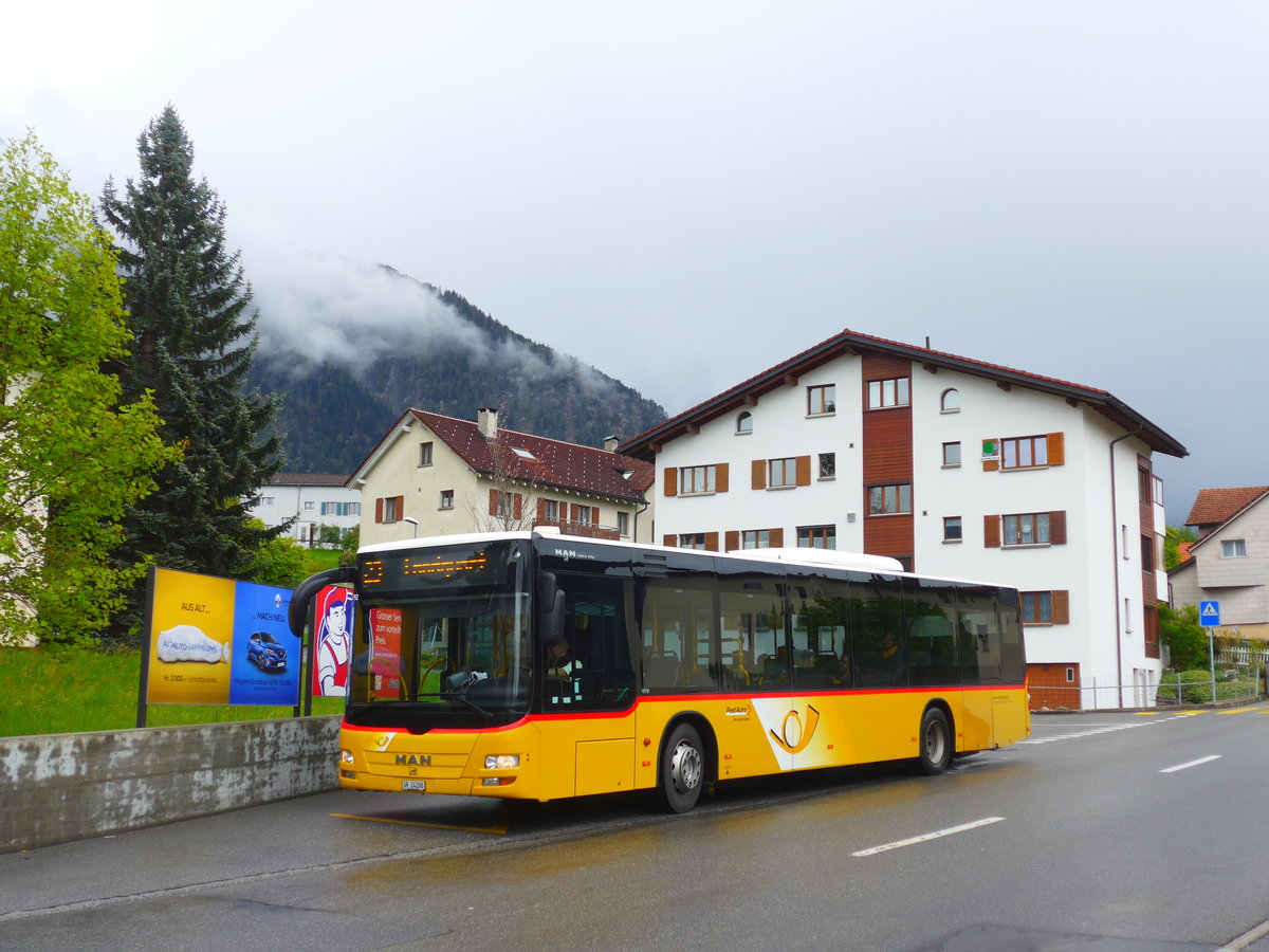 (179'983) - D�nser, Trimmis - GR 24'206 - MAN am 4. Mai 2017 in Zizers, Stutz