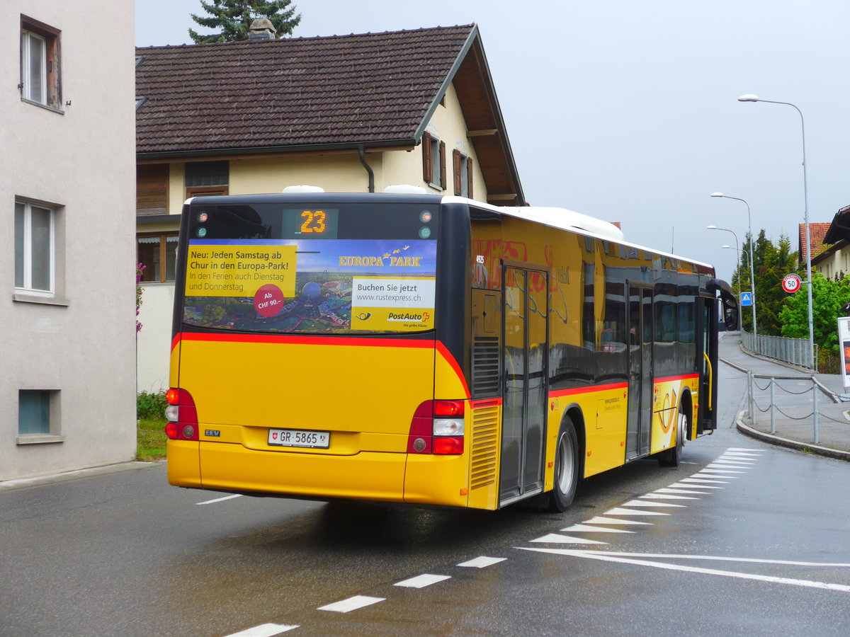 (179'985) - D�nser, Trimmis - GR 5865 - MAN am 4. Mai 2017 in Zizers, Stutz